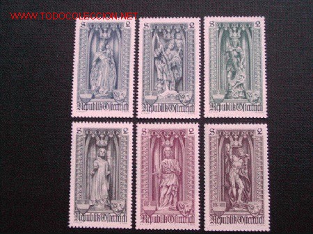 Sellos: AUSTRIA N&ordm; YVERT 1114/9  A&Ntilde;O 1969 - Foto 1