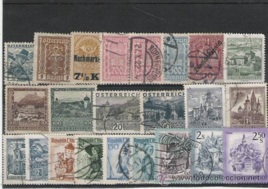 Sellos: AUSTRIA LOTE DE SELLOS - Foto 1