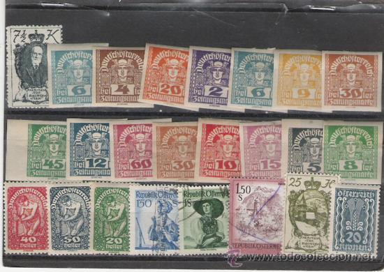 Sellos: AUSTRIA BONITO LOTE DE SELLOS - Foto 1
