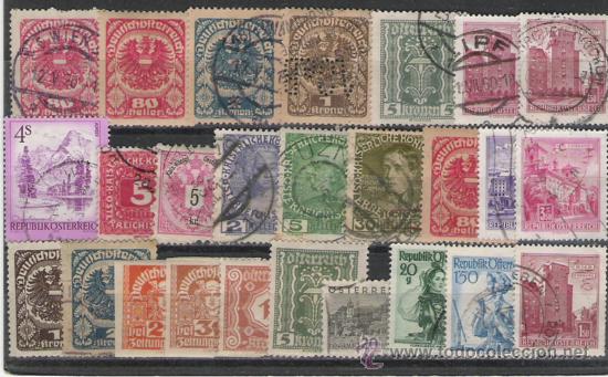 Sellos: AUSTRIA LOTE DE SELLOS - Foto 1