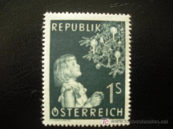 Sellos: Austria 1953 Ivert 827 *** Navidad - Foto 1
