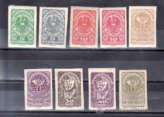 Sellos: austria  206/13, 208A sin goma, - Foto 1