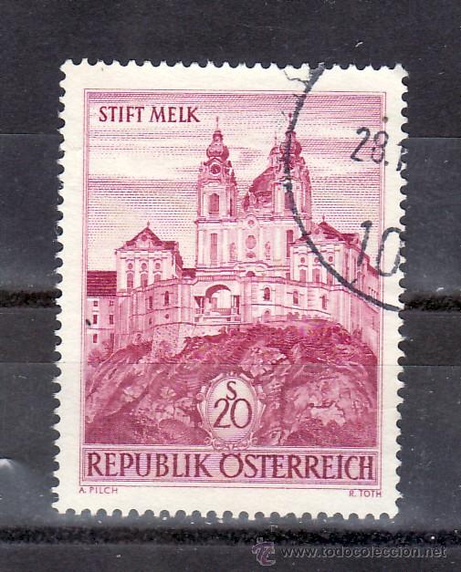 Sellos: austria  967 usada, abadia de melk - Foto 1
