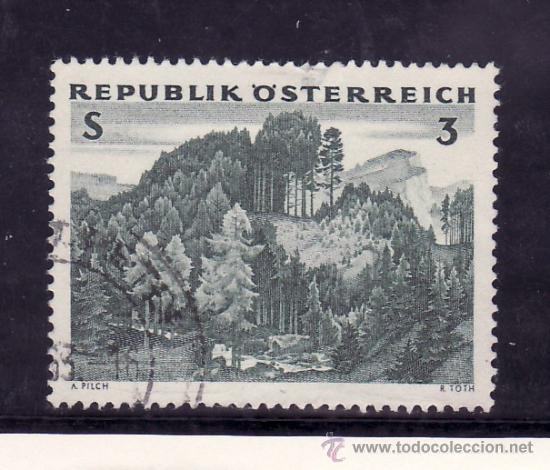 Sellos: austria  963 usada, bosque - Foto 1