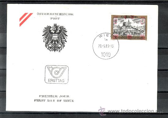 Sellos: austria 1569 primer dia, viii centenario de la ciudad de weitra - Foto 1