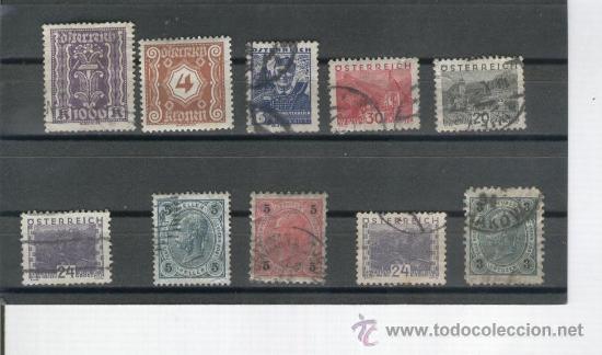Sellos: SELLOS. AUSTRIA. ANTIGUOS. VARIADOS. - Foto 1