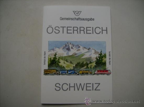 Sellos: EMISION CONJUNTA,AUSTRIA-SUIZA.1992 - Foto 2