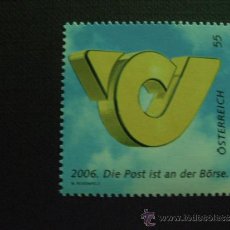 Selos: AUSTRIA Nº YVERT 2427*** AÑO 2006. COTIZACION EN BOLSA DE LOS CORREOS AUSTRIACOS. Lote 32563146