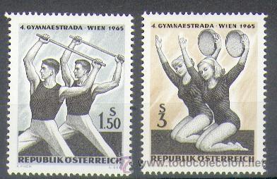 Sellos: Austria ** & Gin&aacute;stica  (YYN1026) - Foto 1