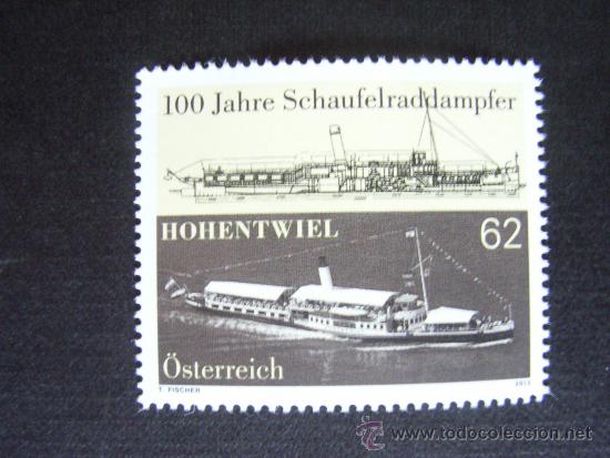 Sellos: AUSTRIA A&Ntilde;O 2013. BARCO - Foto 1