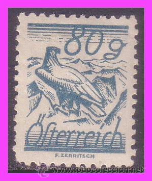 Sellos: AUSTRIA 1925 IVERT n&ordm; 348 * - Foto 1