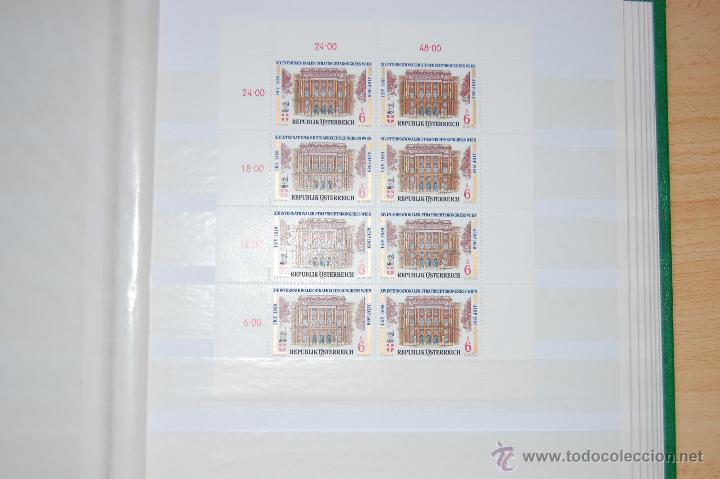 Sellos: Austria a&ntilde;o 1989. Hoja bloque. - Foto 1