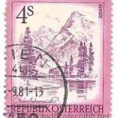 Sellos: SELLO USADO - AUSTRIA - REPUBLIK OSTERREICH - 1973 - ALMSEE - 4S