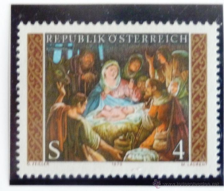 Sellos: SELLOS DE AUSTRIA 1979. NUEVO. NAVIDAD. - Foto 1