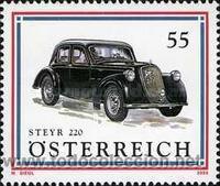 Sellos: AUSTRIA 2006 - AUTOMOVIL STEYR 220 - Foto 1