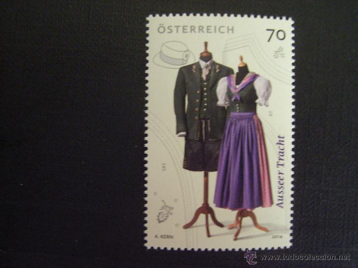 Sellos: AUSTRIA A&Ntilde;O 2014. TRAJE REGIONAL - Foto 1
