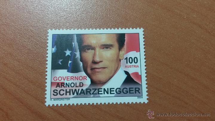 Sellos: SELLO ARNOLD SCHWARZENEGGER 2004 - Foto 1