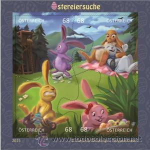 Sellos: AUSTRIA A&Ntilde;O 2015. PUZZLE. COMIC - Foto 1