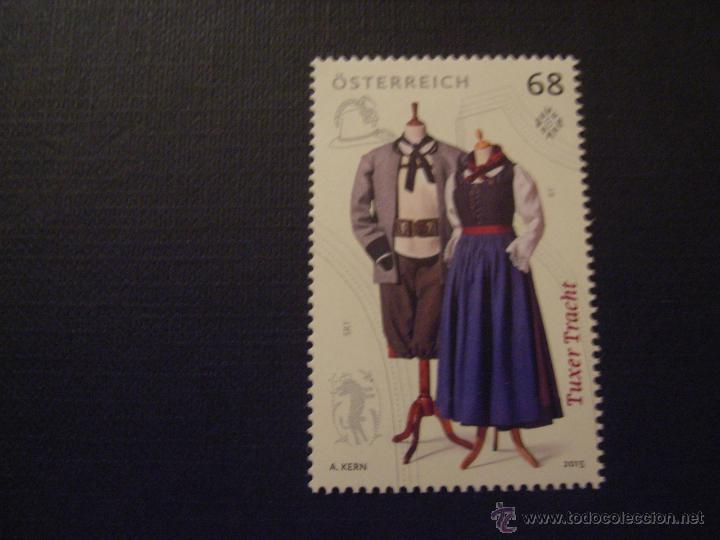 Sellos: AUSTRIA A&Ntilde;O 2015. TRAJES REGIONALES - Foto 1