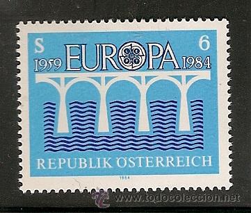 Sellos: Austria ** & CPTE Europa 1984 (1601) - Foto 1