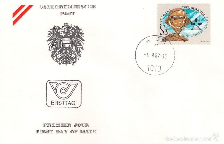 Sellos: spd. geodesia en austria.. emit. el 1-9-1982 - Foto 1