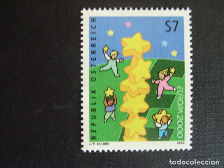 Sellos: AUSTRIA N&ordm; YVERT 2135*** A&Ntilde;O 2000. EUROPA - Foto 1