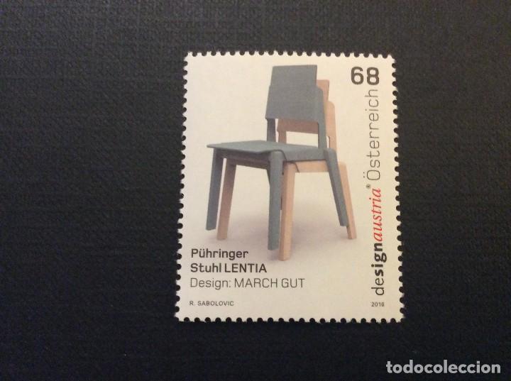 Sellos: AUSTRIA A&Ntilde;O 2016. DISE&Ntilde;O EN AUSTRIA - Foto 1