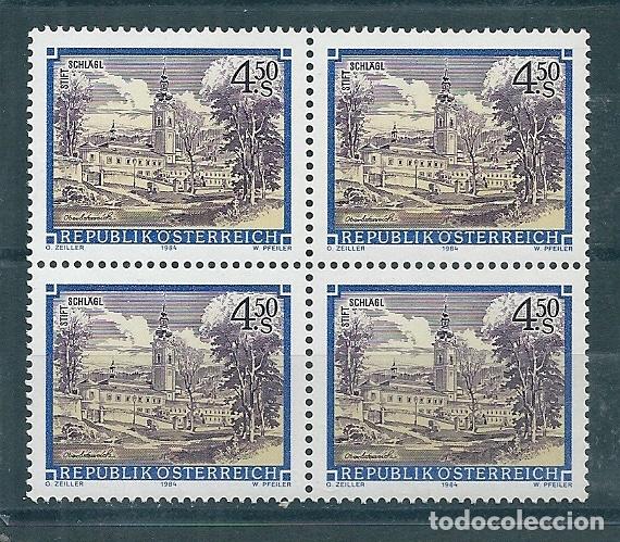 Sellos: Austria n&ordm; 1607 (Yvert) a&ntilde;o 1984. Bloque de 4. - Foto 1