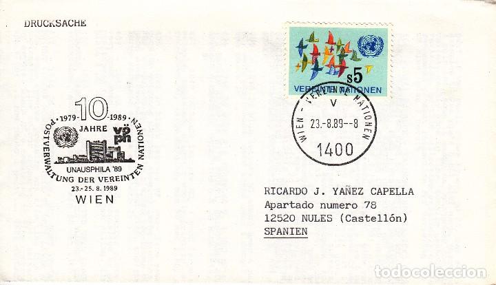 Sellos: SOBRE: 1989 AUSTRIA - Foto 1