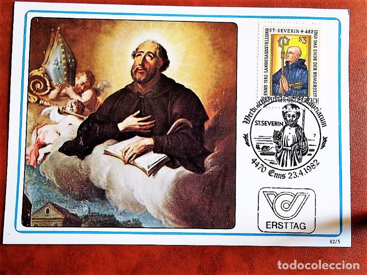 Sellos: Austria. 1528 TM San Severin. 1982 - Foto 1