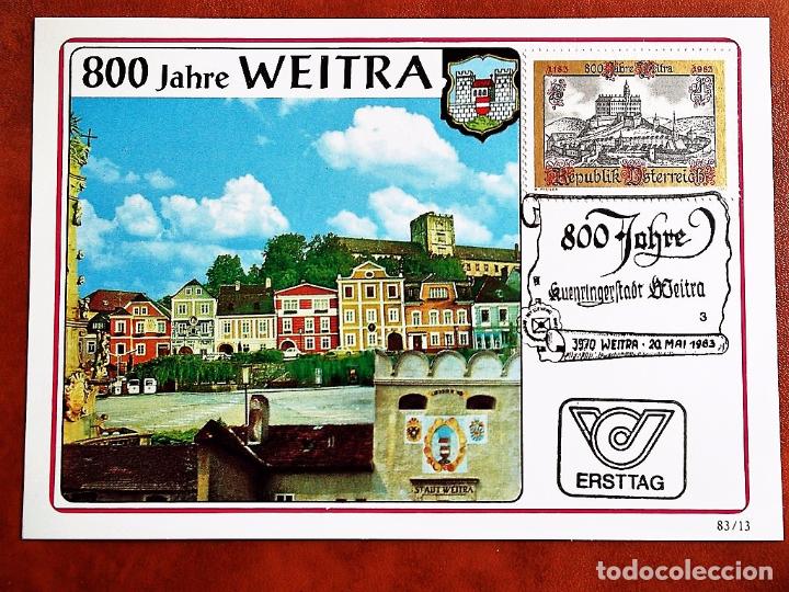 Sellos: Austria. 1569 TM Ciudad de Weitra. 1983 - Foto 1