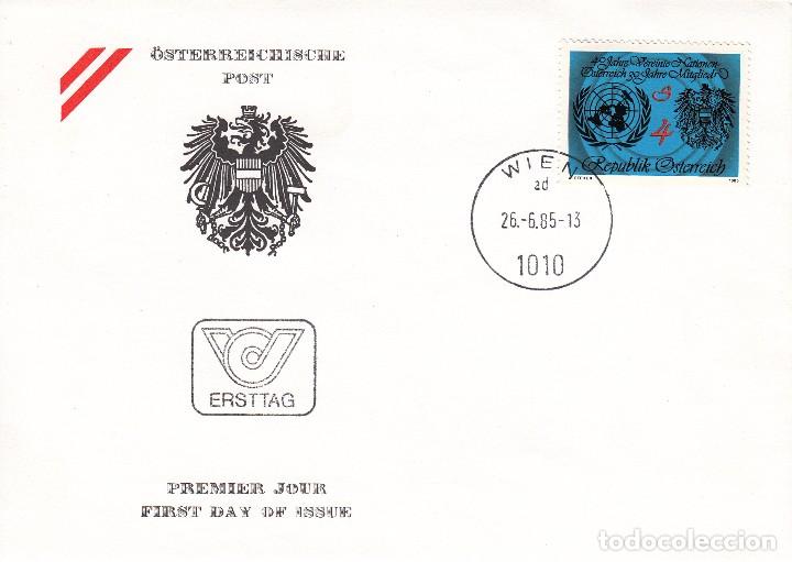 Sellos: SOBRE: 1985 AUSTRIA - Foto 1