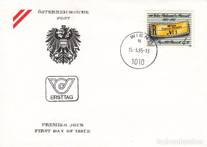 Sellos: SOBRE: 1985 AUSTRIA - Foto 1
