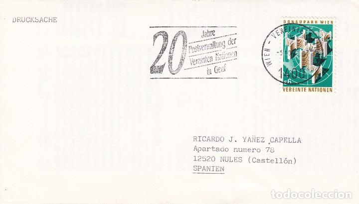 Sellos: SOBRE: 1989 AUSTRIA - Foto 1