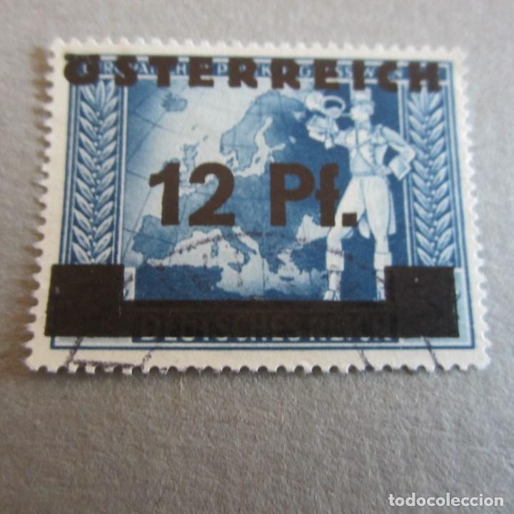 Sellos: AUSTRIA 1945, YVERT N&ordm; 542. MATASELLADO - Foto 1
