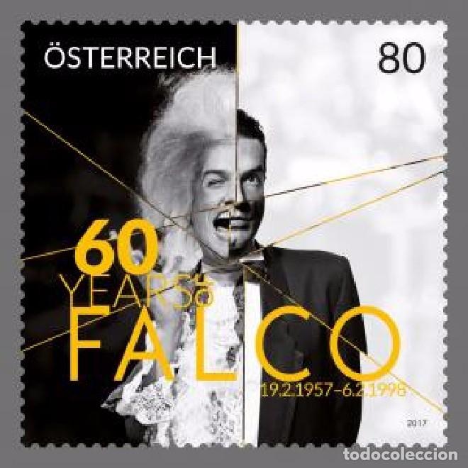Sellos: Austria 2017 - Geburtstag Falco mnh - Foto 1