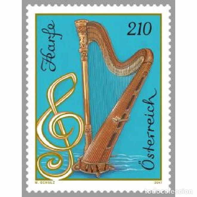 Sellos: Austria 2017 - Harfe mnh - Foto 1