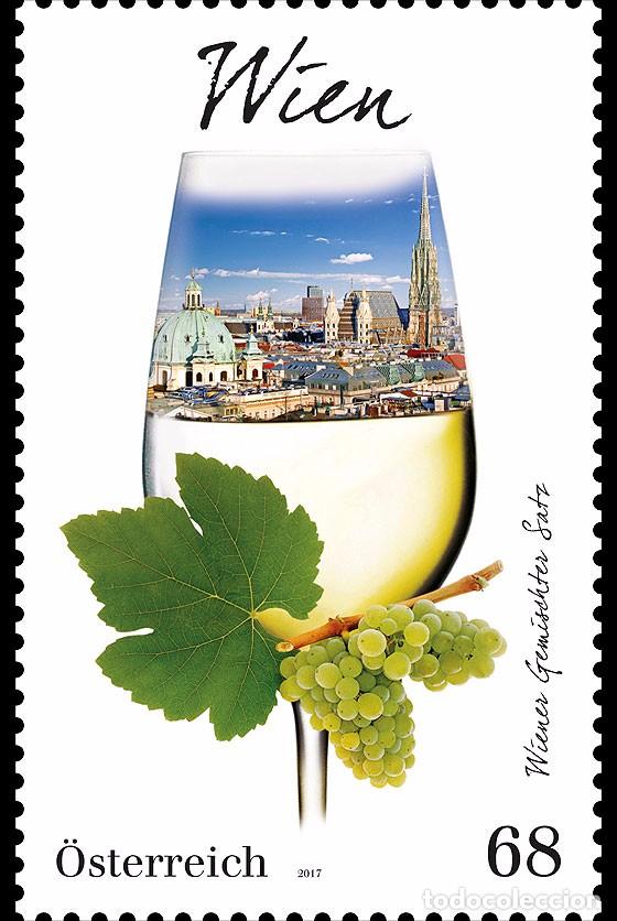 Sellos: Austria 2017 - Austrian Wine Regions - Vienna mnh - Foto 1