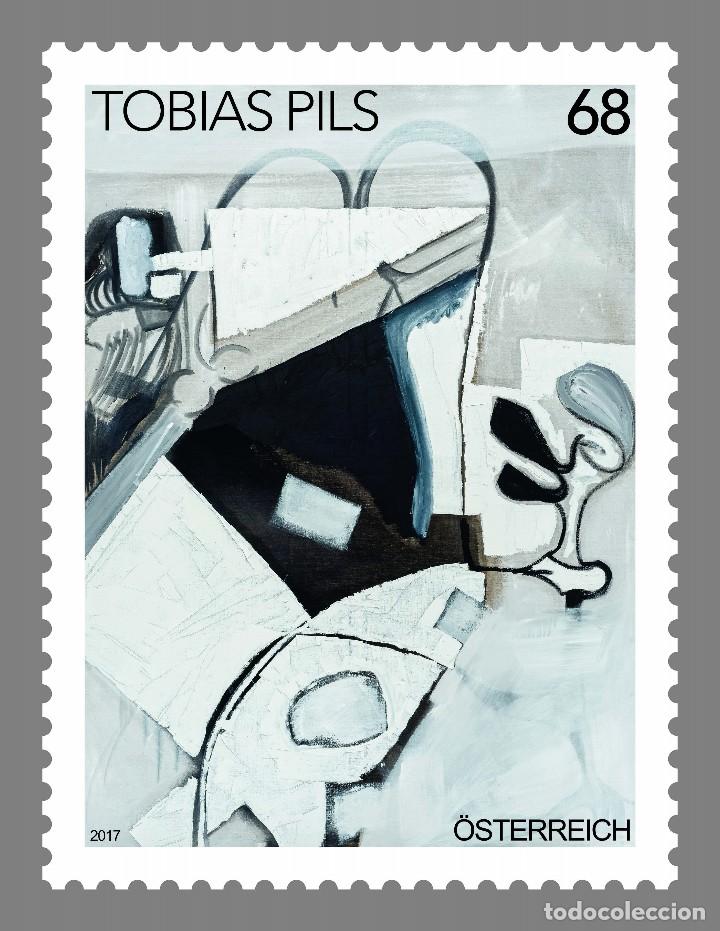 Sellos: Austria 2017 - Tobias Pils mnh - Foto 1