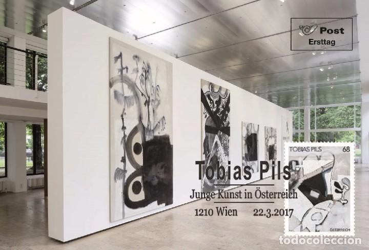 Sellos: Austria 2017 - Tobias Pils maxicard - Foto 1