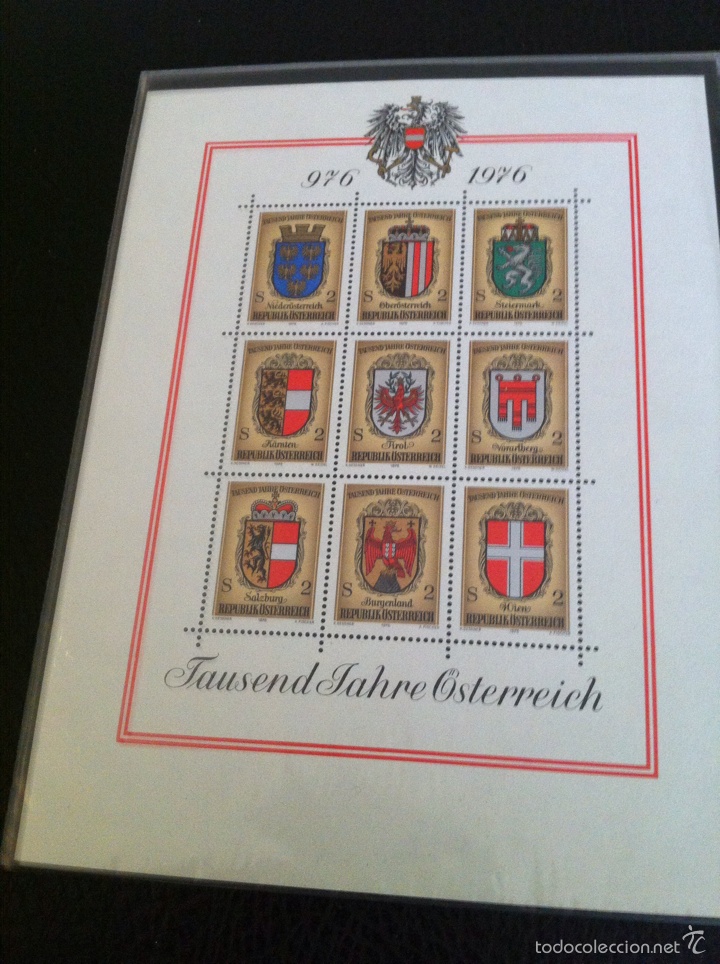Sellos: Austria Hoja bloque centenario impecable - Foto 1