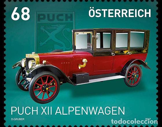 Sellos: Austria 2017 - Puch XII Alpenwagen - Foto 1