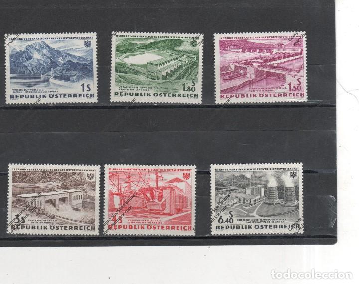 Sellos: austria n&ordm; 942 al 947 (**) - Foto 1