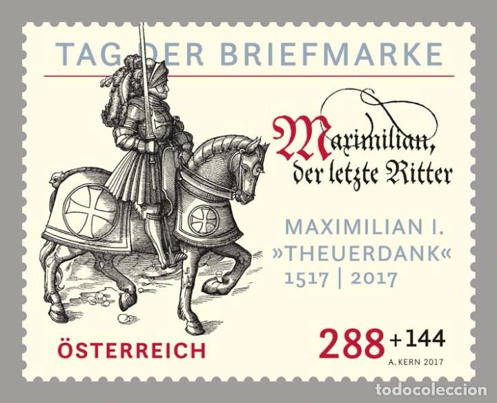 Sellos: Austria 2017 - Tag der Briefmarke 2017 mnh - Foto 1