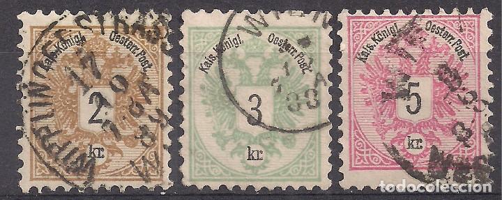 Sellos: AUSTRIA 1883 - USADO - Foto 1