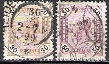 Sellos: AUSTRIA 1891 - USADO - Foto 1