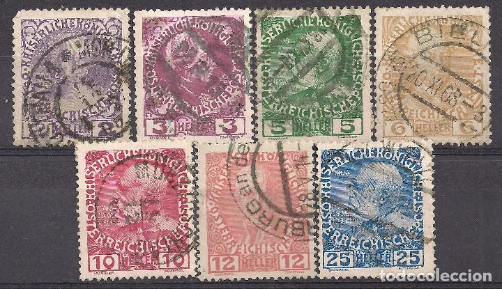 Sellos: AUSTRIA 1908 - USADO - Foto 1