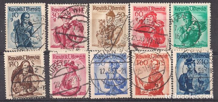 Sellos: AUSTRIA 1948-1952 - USADO - Foto 1