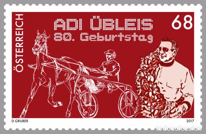 Sellos: Austria 2017 -  Geburtstag Adi &Uuml;bleis mnh - Foto 1