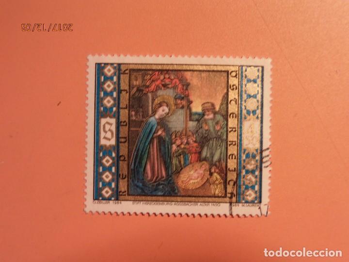 Sellos: AUSTRIA - NAVIDAD 1984 - BEL&Eacute;N. - Foto 1